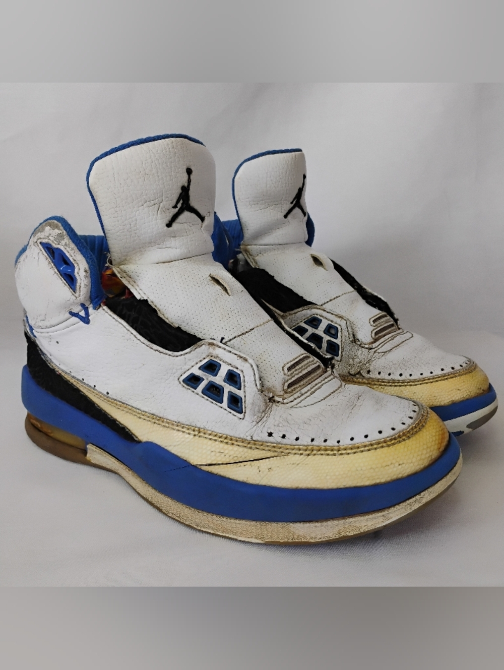 (Basically Unwearable Condition) Jordan 2.5 Men's 7 Vintage Trashed Sneakers